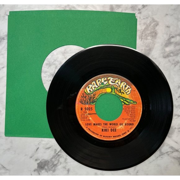 Kiki Dee Jimmy / Love Makes the World Go Round 45 R&B Soul 1971 Rare Earth VG+ - Picture 4 of 4